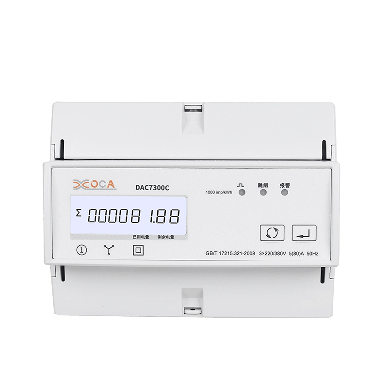 Dac7321c-CT DIN Rail AC WiFi le Trasfhoirmeoir Tuya Méadar Fuinnimh Leictreonach