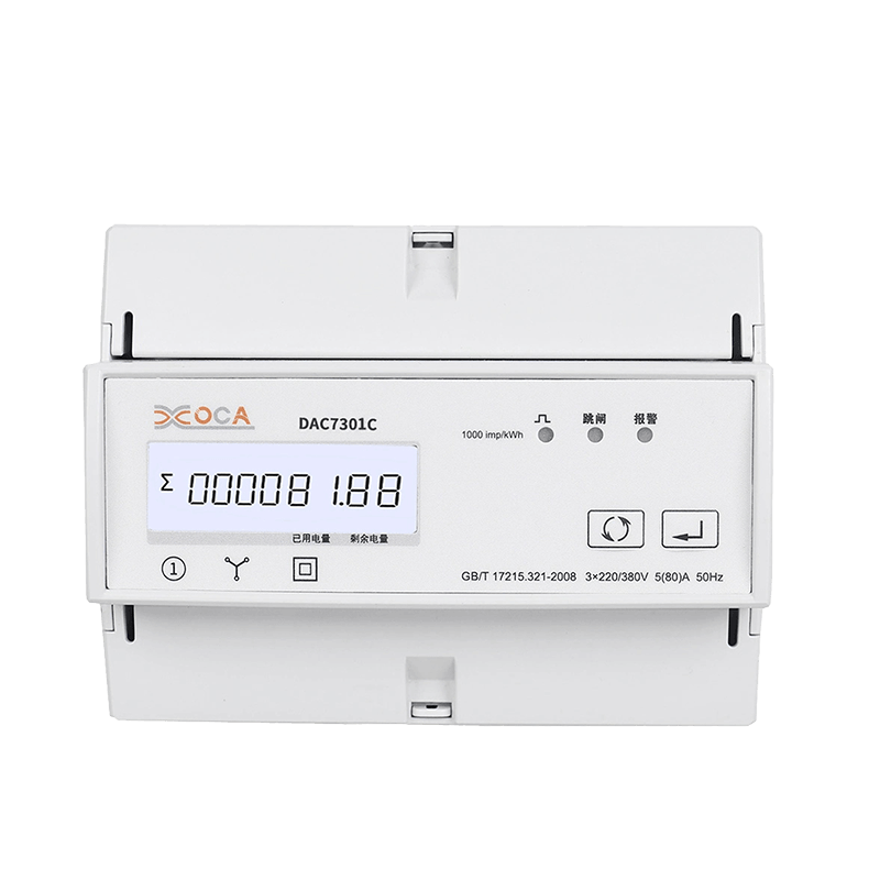 Dac7321c-CT DIN Rail AC WiFi le Trasfhoirmeoir Tuya Méadar Fuinnimh Leictreonach