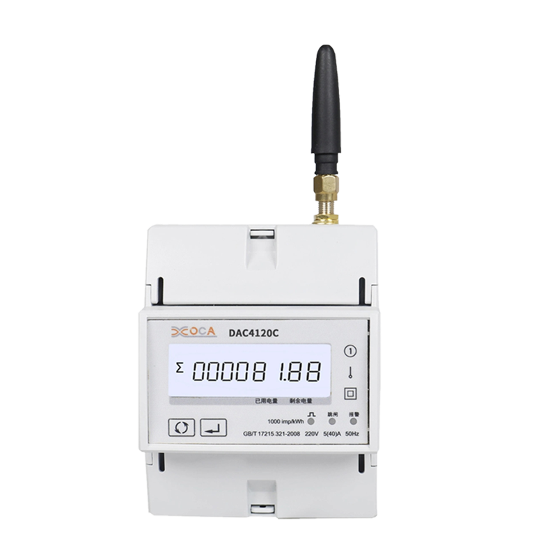 Dac4120c Iarnród DIN Méadar Fuinnimh Ilfheidhmeach Cliste AC Modbus