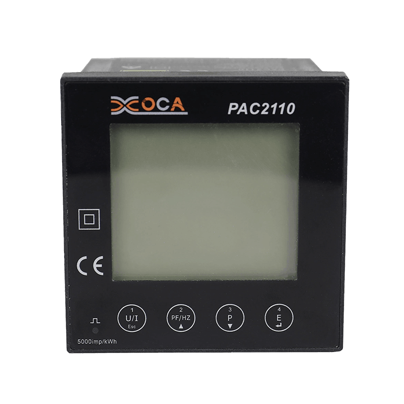 PAC2110 Ilfheidhm Cliste wifi Painéal LCD Anailíseoir Cumhachta Digiteach Gan Sreang