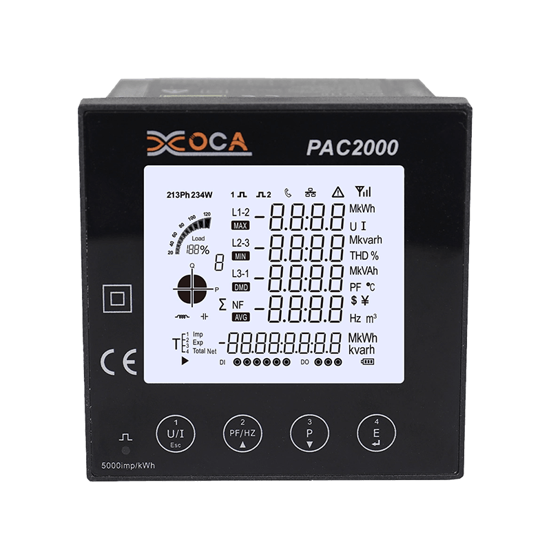 Méadar Painéal Leictreonach Ilfheidhme Modbus Cliste PAC5010