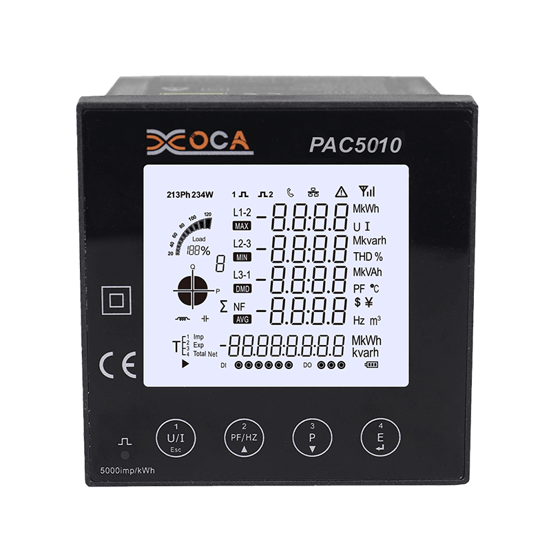 Méadar Painéal Leictreonach Ilfheidhme Modbus Cliste PAC5010